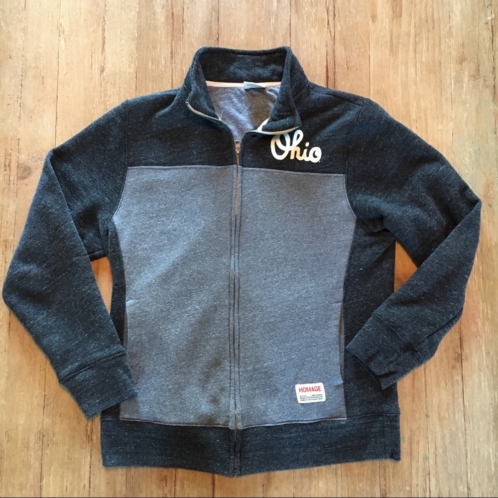 Homage Ohio zip up fleece